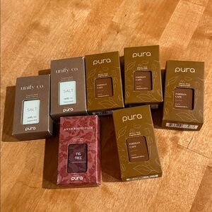 Pura fragrance refill lot of 7